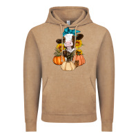 Vintage Coffee Cow Fall Pumpkin Vintage Hoodie - Artiststas