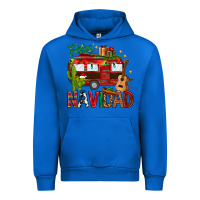 Cobalt Feliz Navidad Christmas Mexico Urban Hoodie - HowdyJamesFarm