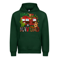 Forest Green Feliz Navidad Christmas Mexico Urban Hoodie - HowdyJamesFarm