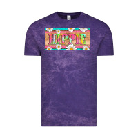 Cloud Purple hippie and daisys license plate template Vintage Tee - Artiststas