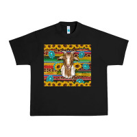 Black goat sunflowers gemstones serape leopard glitter Urban Heavy Tee - Artiststas