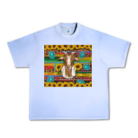 Grape Ice goat sunflowers gemstones serape leopard glitter Urban Heavy Tee - Artiststas