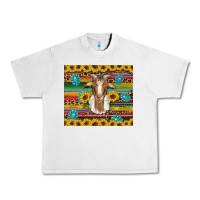 Lunar Rock goat sunflowers gemstones serape leopard glitter Urban Heavy Tee - Artiststas