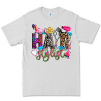 Dove Grey hairstylist Premium Tee - Zillion Design Studio