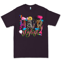 Plum hairstylist Premium Tee - Zillion Design Studio