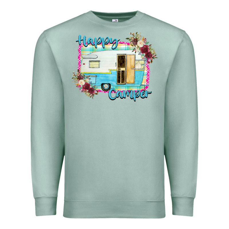 Happy Camper Premium Sweatshirt by Bettercallsaul | Teevron