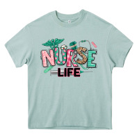 Arona nurse life Heavy Core Tee - texasbilliewilder