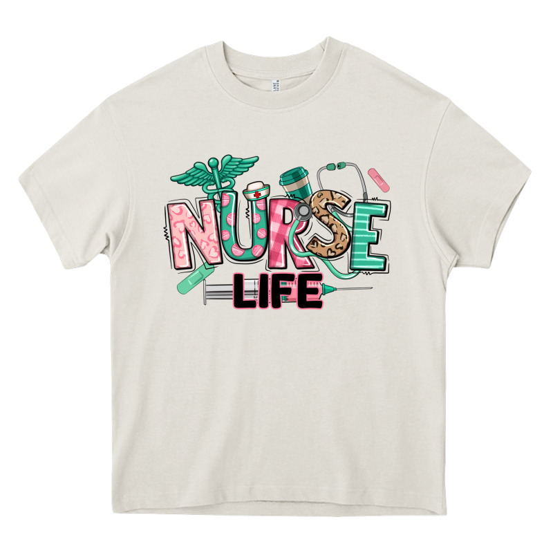Nurse Life Heavy Core Tee by texasbilliewilder | Teevron