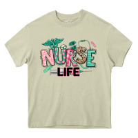 Mossy nurse life Heavy Core Tee - texasbilliewilder