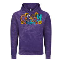Cloud Purple Cozy Vibes Fall Sunflowers Vintage Hoodie - Artiststas