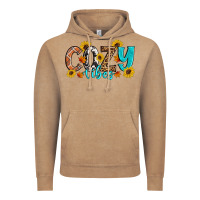Cozy Vibes Fall Sunflowers Vintage Hoodie | Teevron