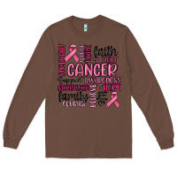 Chestnut cancer awareness Long Sleeve Tee - MaliasSmallBusiness
