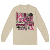 Mushroom cancer awareness Long Sleeve Tee - MaliasSmallBusiness