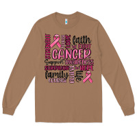 Toasted Coconut cancer awareness Long Sleeve Tee - MaliasSmallBusiness