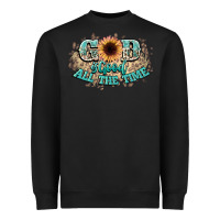 Black god is good all the time Heavyweight Sweatshirt - NancyCooperArtShop