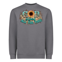 Storm god is good all the time Heavyweight Sweatshirt - NancyCooperArtShop
