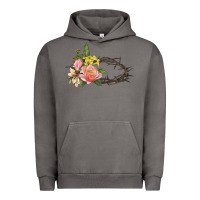 Pigment Tornado Crown of thorns floral Easter Urban Hoodie - CowGirlArtShop