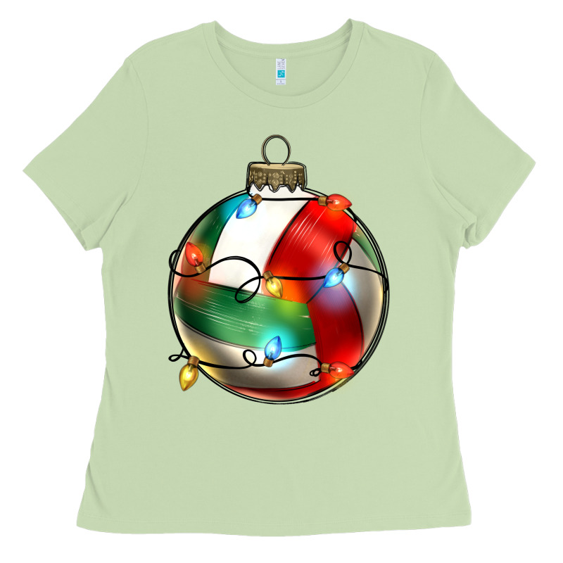 Christmas  Volleyball Ladies Tee by Zillion Design Studio | Teevron