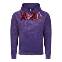 Cloud Purple xoxo Vintage Hoodie - JahusDesignShop