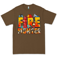 Cacao firefighter Premium Tee - Zillion Design Studio