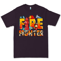 Plum firefighter Premium Tee - Zillion Design Studio