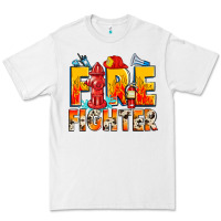 White firefighter Premium Tee - Zillion Design Studio