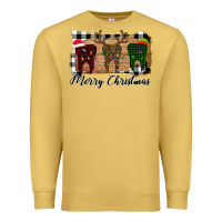 Antique Gold Merry Christmas Teeth Premium Sweatshirt - Bettercallsaul