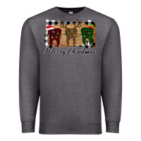Charcoal Heather Merry Christmas Teeth Premium Sweatshirt - Bettercallsaul