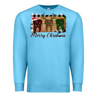 Ocean Blue Merry Christmas Teeth Premium Sweatshirt - Bettercallsaul