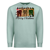 Seafoam Merry Christmas Teeth Premium Sweatshirt - Bettercallsaul