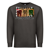 Smoke Merry Christmas Teeth Premium Sweatshirt - Bettercallsaul