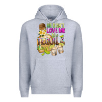 Heather Grey He Don't Love Me Like Tequila Does Premium Hoodie - texasbilliewilder