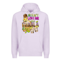 Lilac He Don't Love Me Like Tequila Does Premium Hoodie - texasbilliewilder