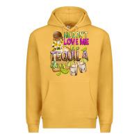 Mustard He Don't Love Me Like Tequila Does Premium Hoodie - texasbilliewilder