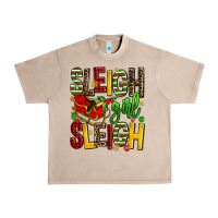 French Oak sleigh girl sleigh Urban Heavy Tee - AdoDesignShop