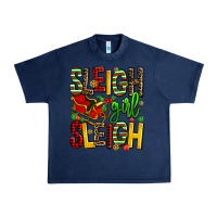 Navy sleigh girl sleigh Urban Heavy Tee - AdoDesignShop