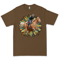 Cacao sunflower rodeo Premium Tee - RanaPortraitStore