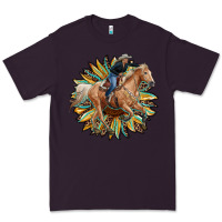 Plum sunflower rodeo Premium Tee - RanaPortraitStore
