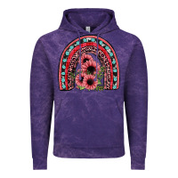 Cloud Purple valentines sunflower rainbow Vintage Hoodie - JahusDesignShop