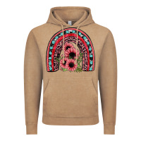 Vintage Coffee valentines sunflower rainbow Vintage Hoodie - JahusDesignShop
