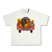 Pistachio thankful turkey truck Urban Heavy Tee - AdoDesignShop