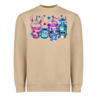 Mushroom stitch coffee Heavyweight Sweatshirt - Jasminsmagicworld