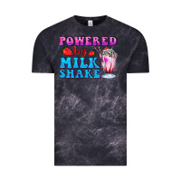 Cloud Black powered by milkshake Vintage Tee - AdoDesignShop