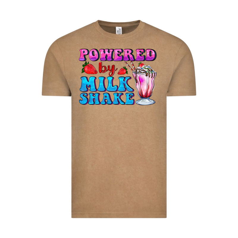 Powered By Milkshake Vintage Tee by AdoDesignShop | Teevron