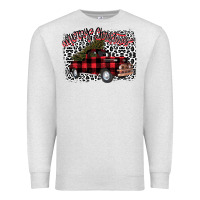 Oatmeal Heather merryy christmas truck Premium Sweatshirt - Bettercallsaul