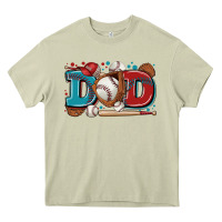 Mossy dad baseball Heavy Core Tee - Zillion Design Studio
