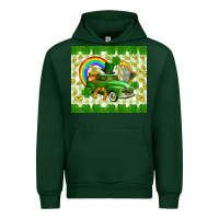 Forest Green St. Patrick's truck Urban Hoodie - CowGirlArtShop