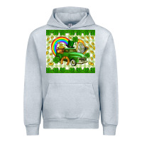 Heather Grey St. Patrick's truck Urban Hoodie - CowGirlArtShop