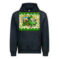 Navy St. Patrick's truck Urban Hoodie - CowGirlArtShop