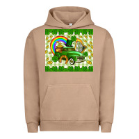 Pigment Burro St. Patrick's truck Urban Hoodie - CowGirlArtShop